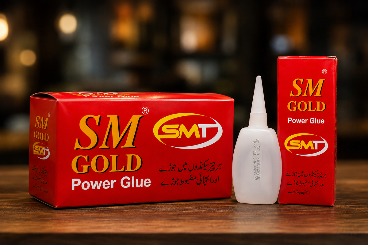 SM Power Gold Glue – Strong & Fast Bonding Adhesive